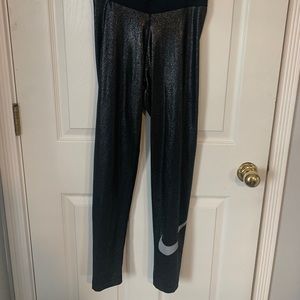 Silver Nike Dry-Fit leggings